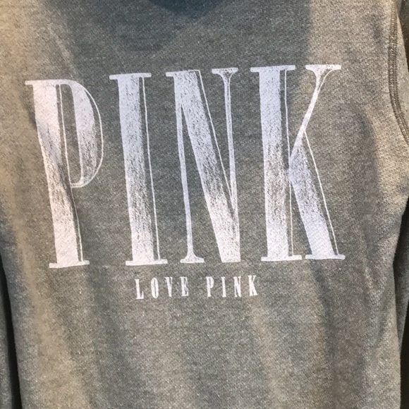 COPY - PINK sage zip up drawstring hoodie, excellent condition adult XS - Picture 2 of 6